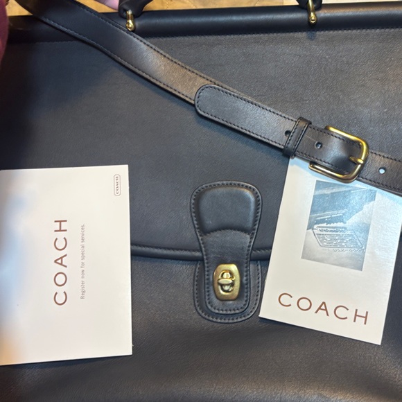 Coach Beekman Briefcase Black Leather, NWOT - Picture 12 of 16